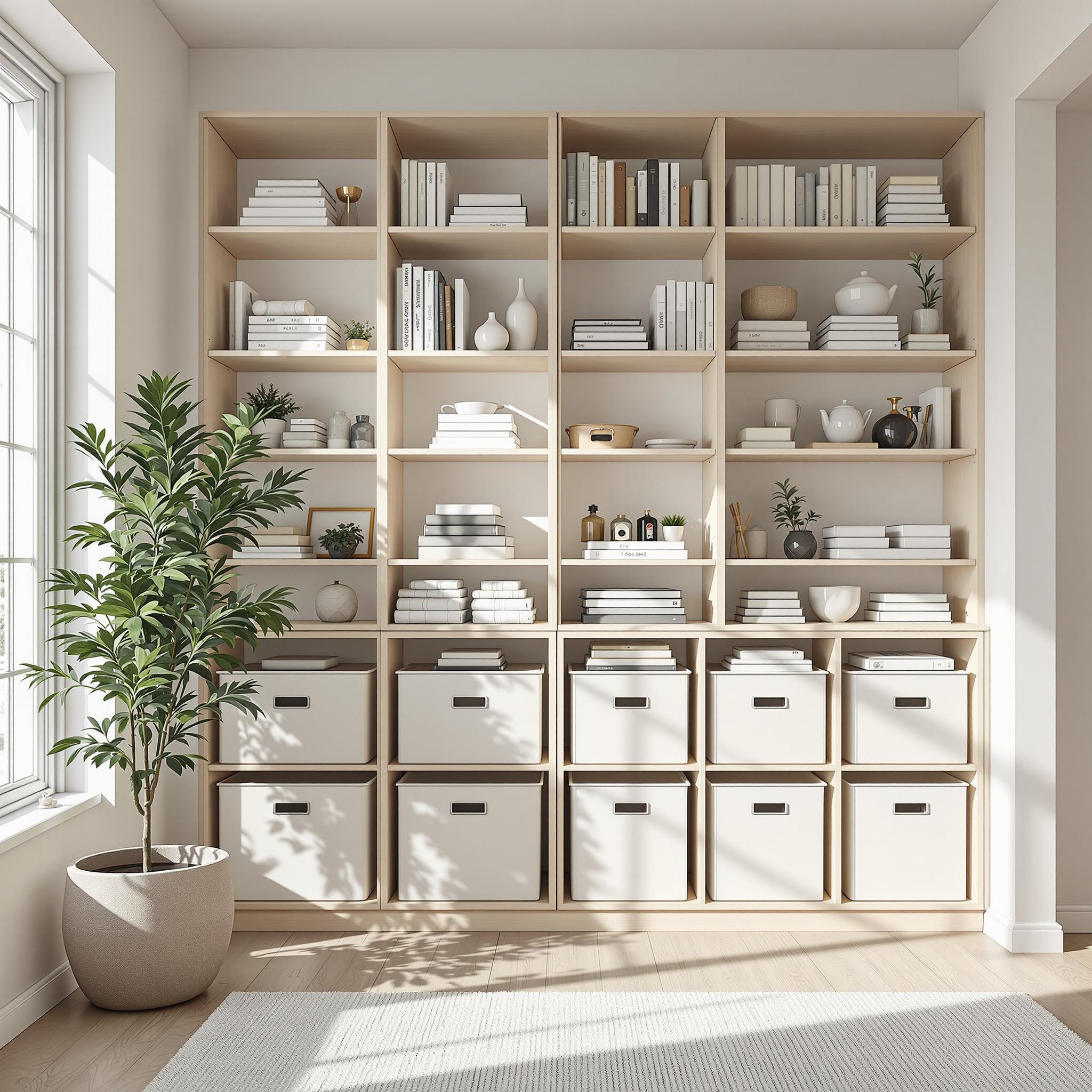 Home organizing services with neatly arranged storage solutions - PureOrder
